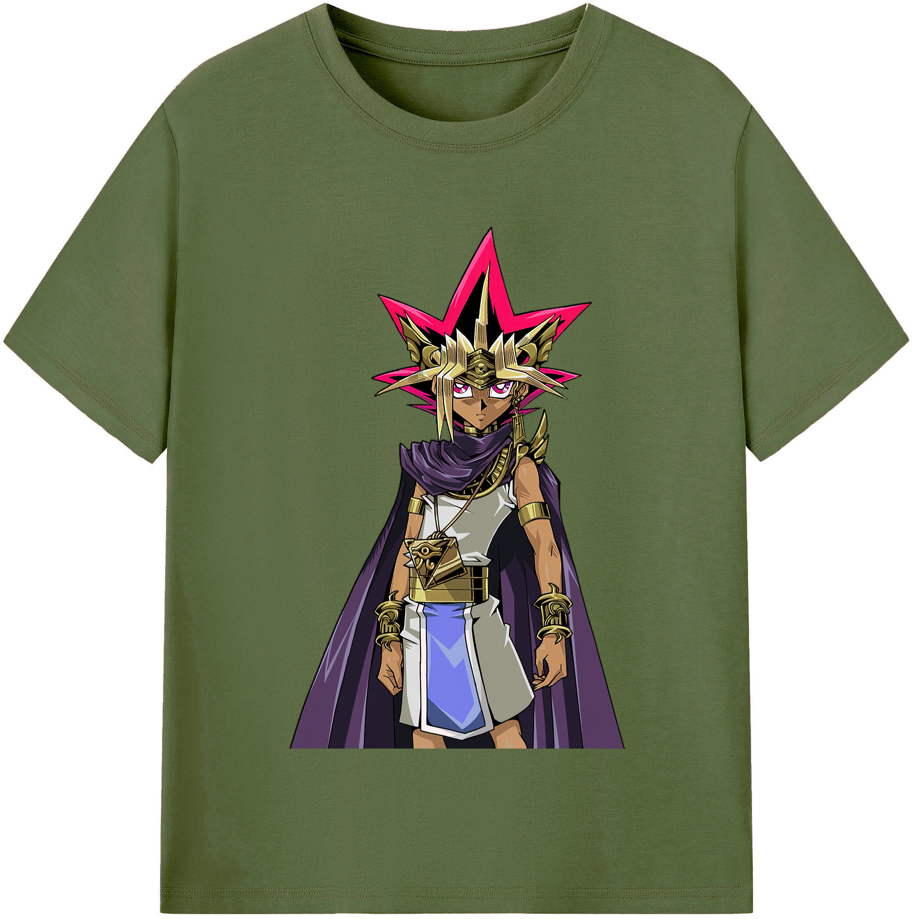 （画像用） 遊☆戯☆王 Yu-Gi-Oh! 綿100％半袖Tシャツ（フロントプリント）